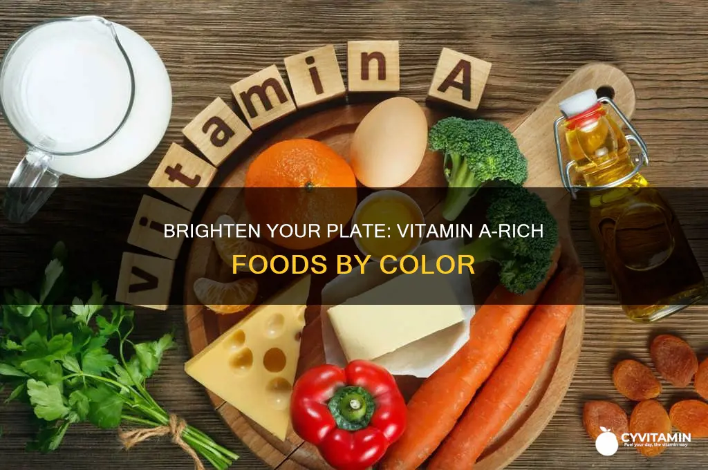 what color food is best for vitamin a