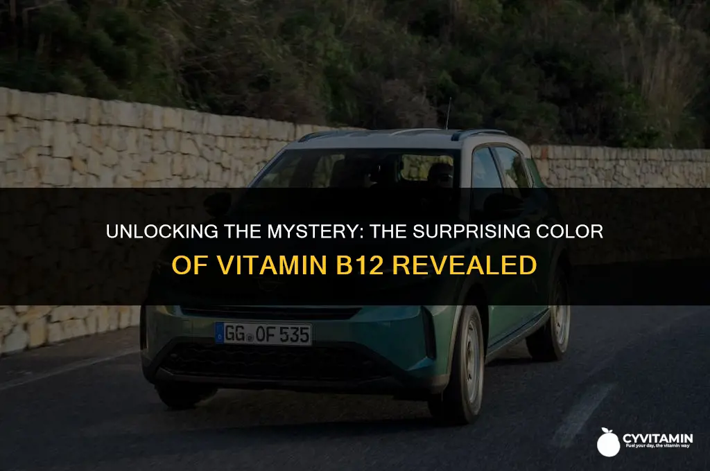 what color is vitamin b12