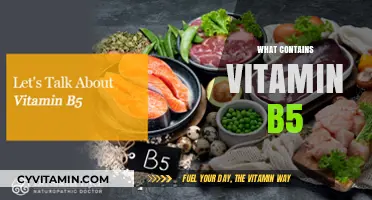Unlocking the Benefits of Vitamin B5: Foods and Supplements