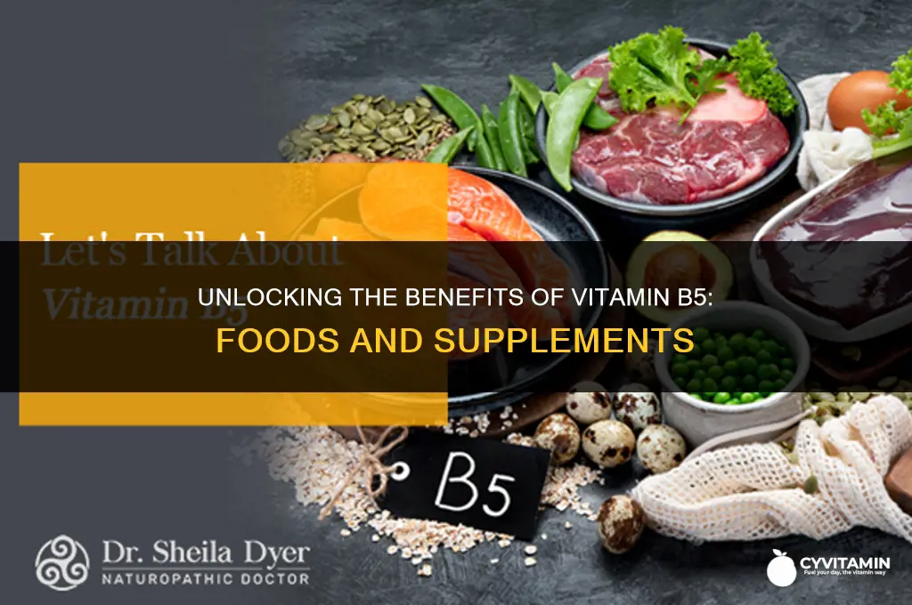 what contains vitamin b5