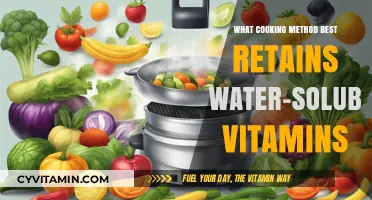 Maximizing Nutrient Retention: Best Cooking Methods for Water-Soluble Vitamins