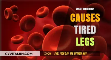Unveiling the Culprit: What Deficiency Causes Tired Legs?