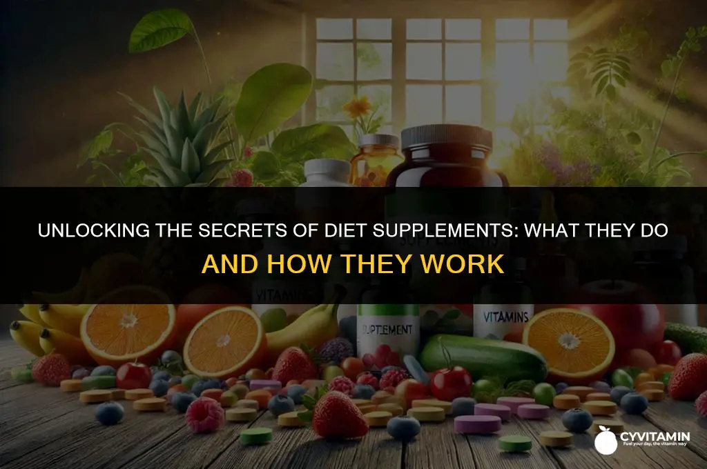 what do diet supplements do