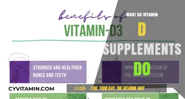 Unlocking the Benefits: What Vitamin D Supplements Do for You