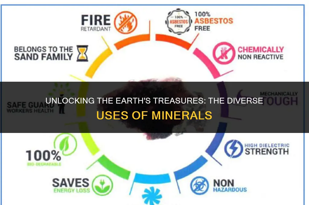 what do we use minerals for