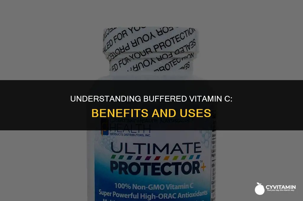 what does buffered mean in vitamin c