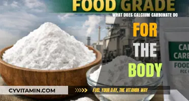 Unlocking the Power of Calcium Carbonate: Essential Benefits for Your Body