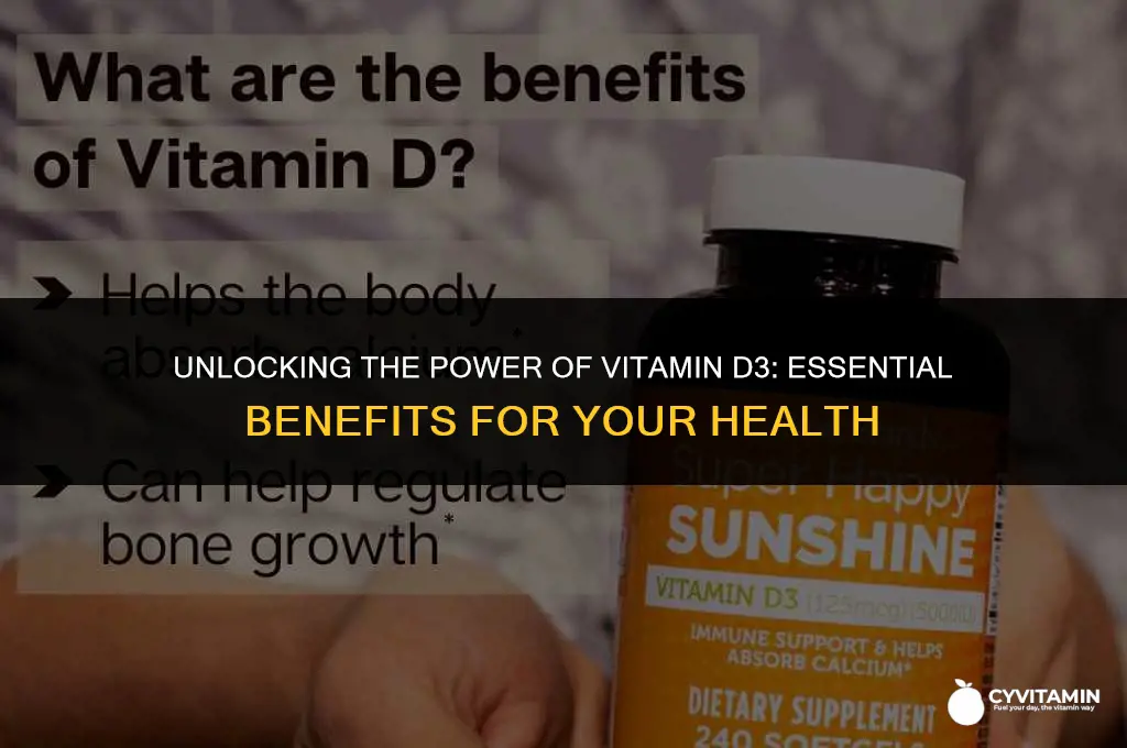 what does d3 vitamin do
