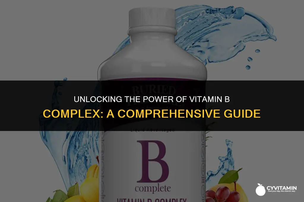 what does vitamin b complex have in it