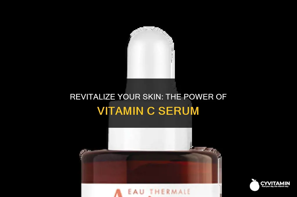what does vitamin c serum do to face