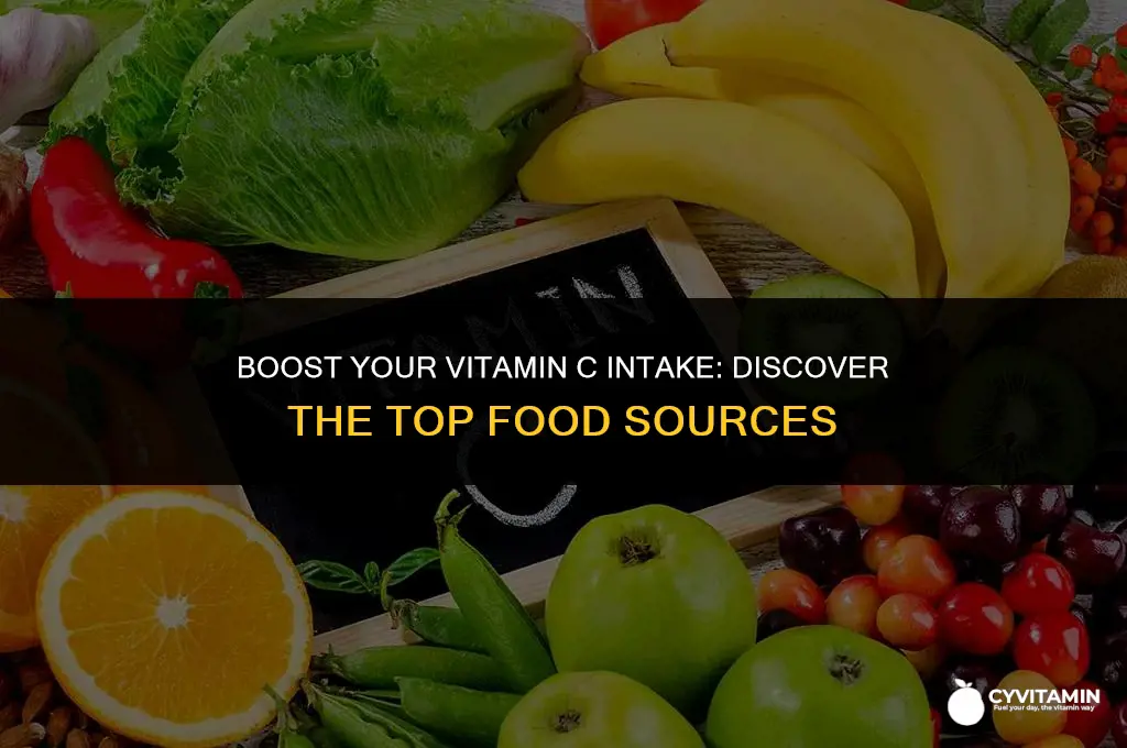 what food contains the most vitamin c