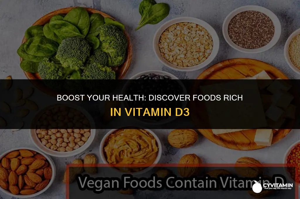 what food has d3 vitamin
