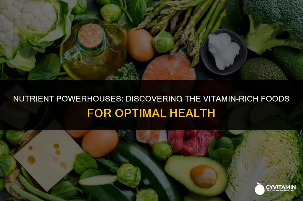 what food has the most vitamins