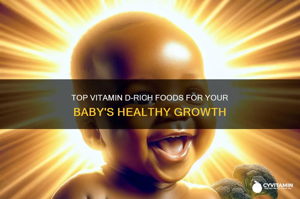 what food is best for baby to give vitamin d