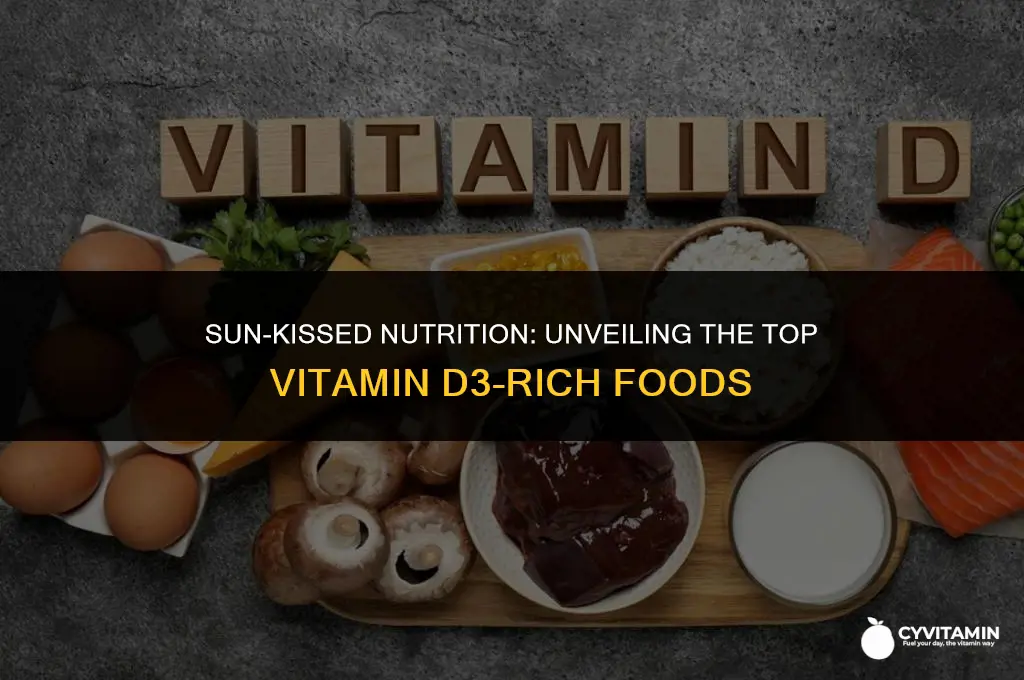 what food is highest in vitamin d3