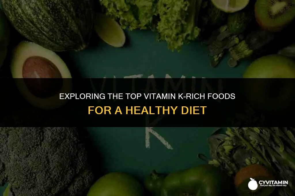 what food is vitamin k in