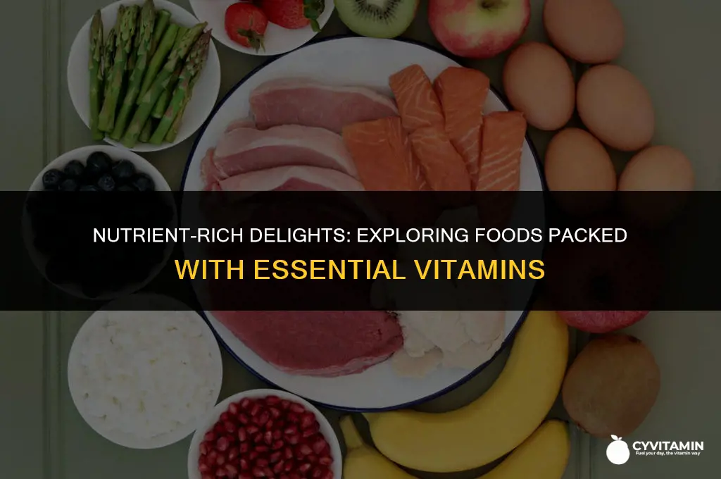 what food is vitamins found in
