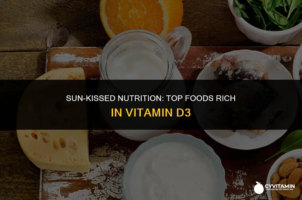 what foods are high in d3