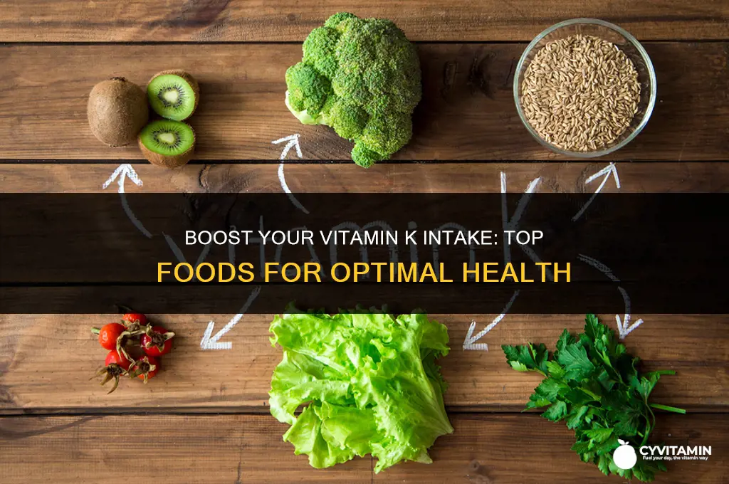 what foods are high in vit k