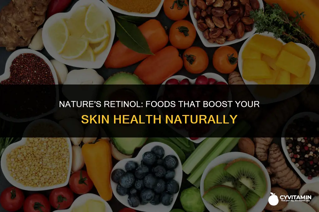 what foods contain a retinol