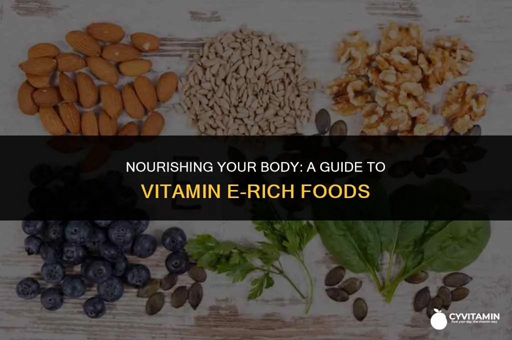 what foods contain vit e
