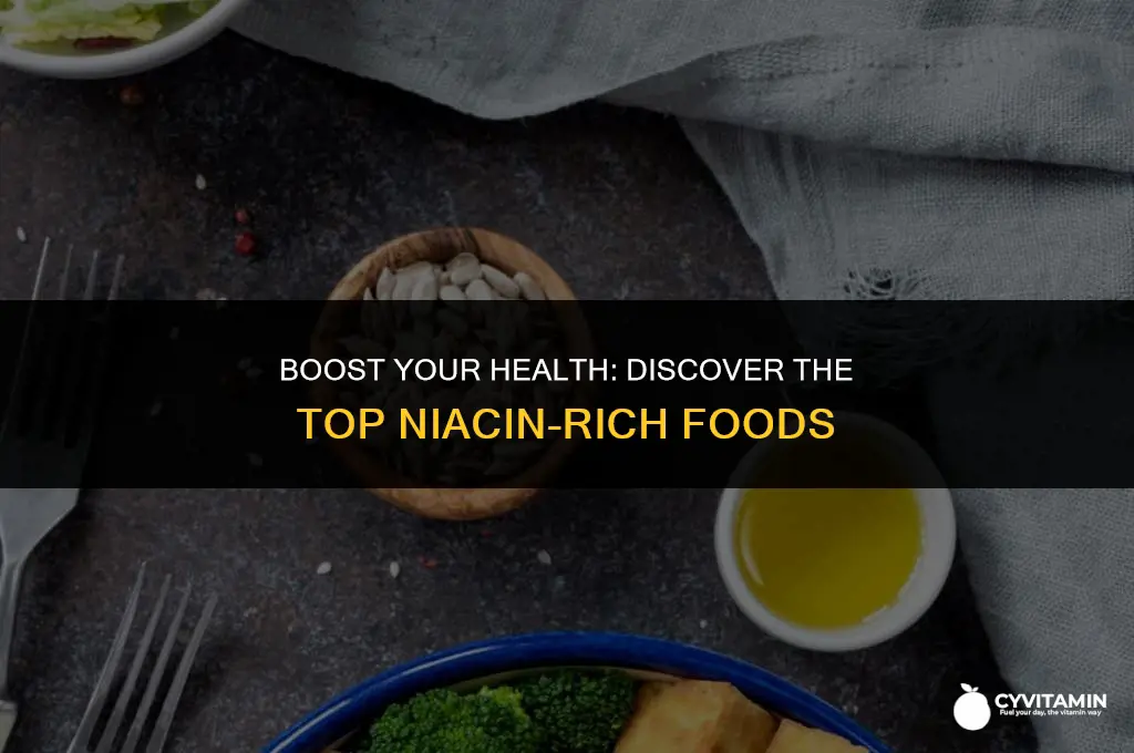 what foods contain vitamin b3 niacin