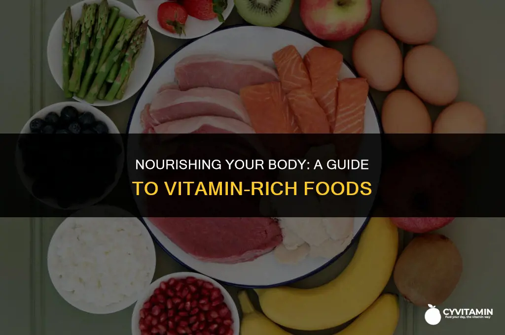 what foods contain vitamins