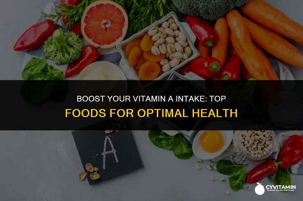 what foods give you vitamin a