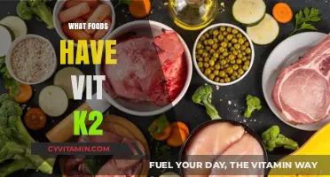Unlocking the Power of Vitamin K2: A Guide to Essential Foods