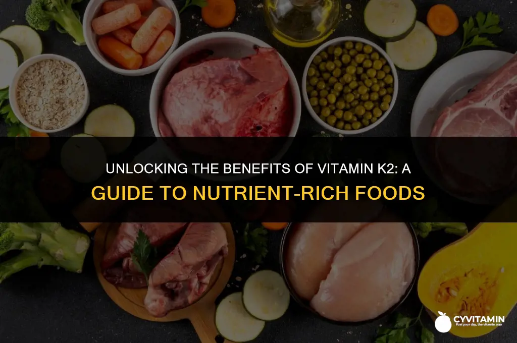 what foods have vitamin k 2