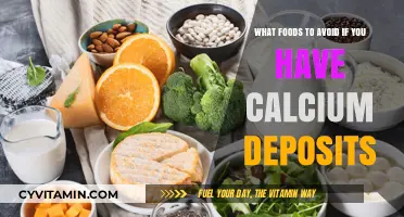 Dietary Culprits: Foods to Steer Clear of with Calcium Deposits