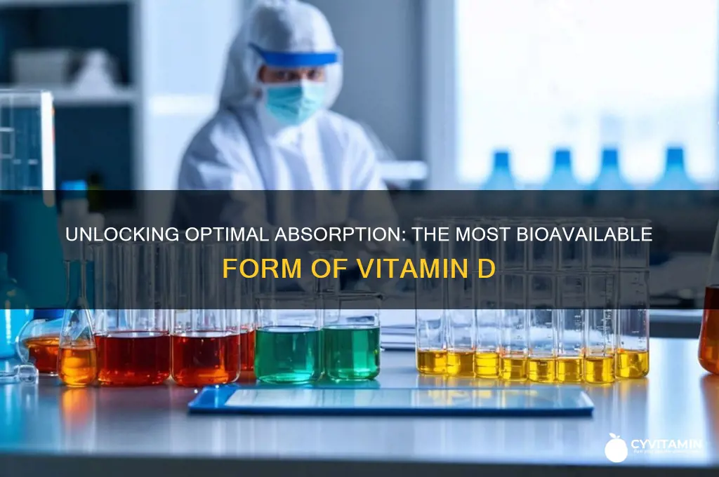 what form of vitamin d can the body use best