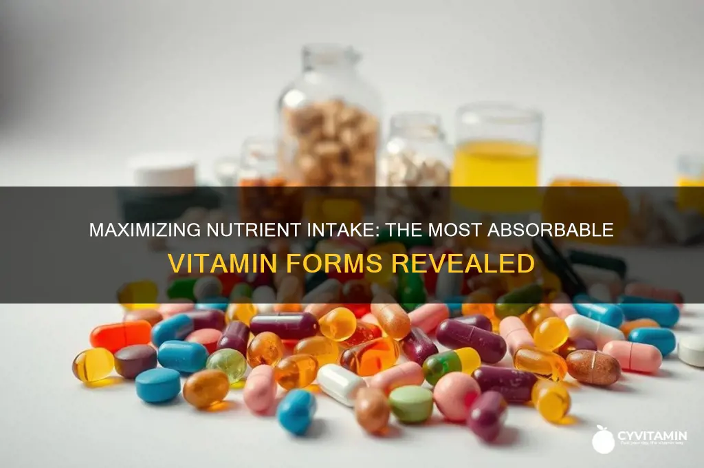 what form of vitamin is best absorbed