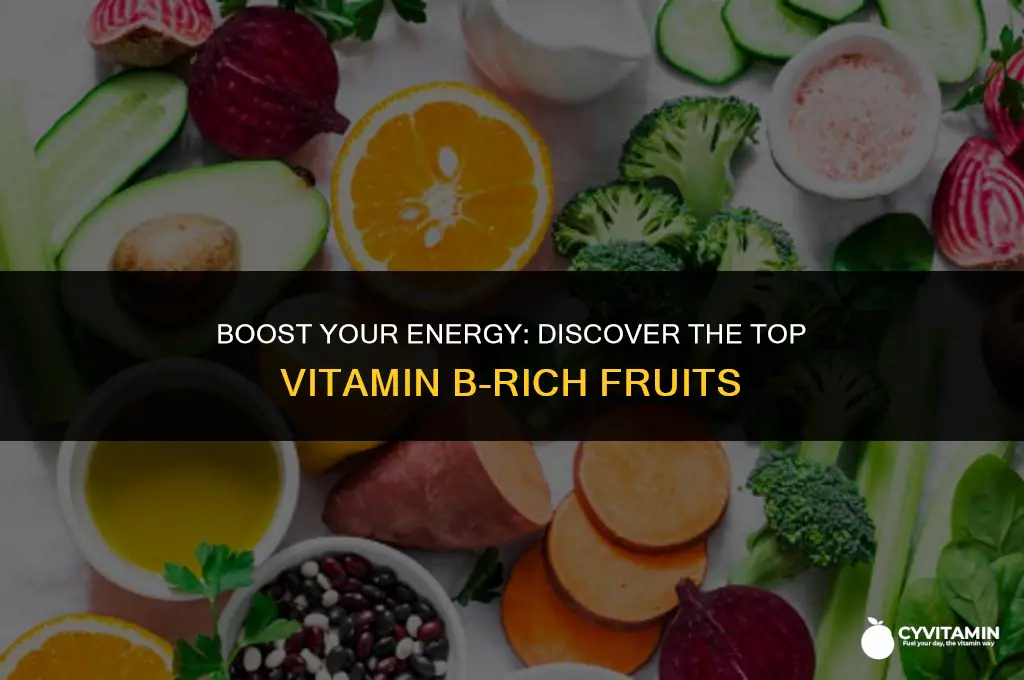 what fruit has vitamin b
