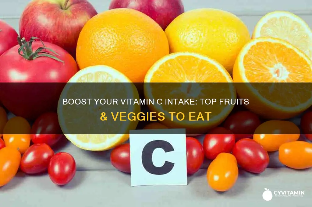what fruits & veggies provide the best vitamin c