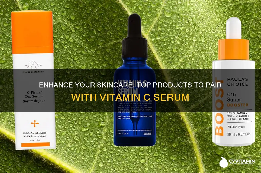 what goes best with vitamin c serum