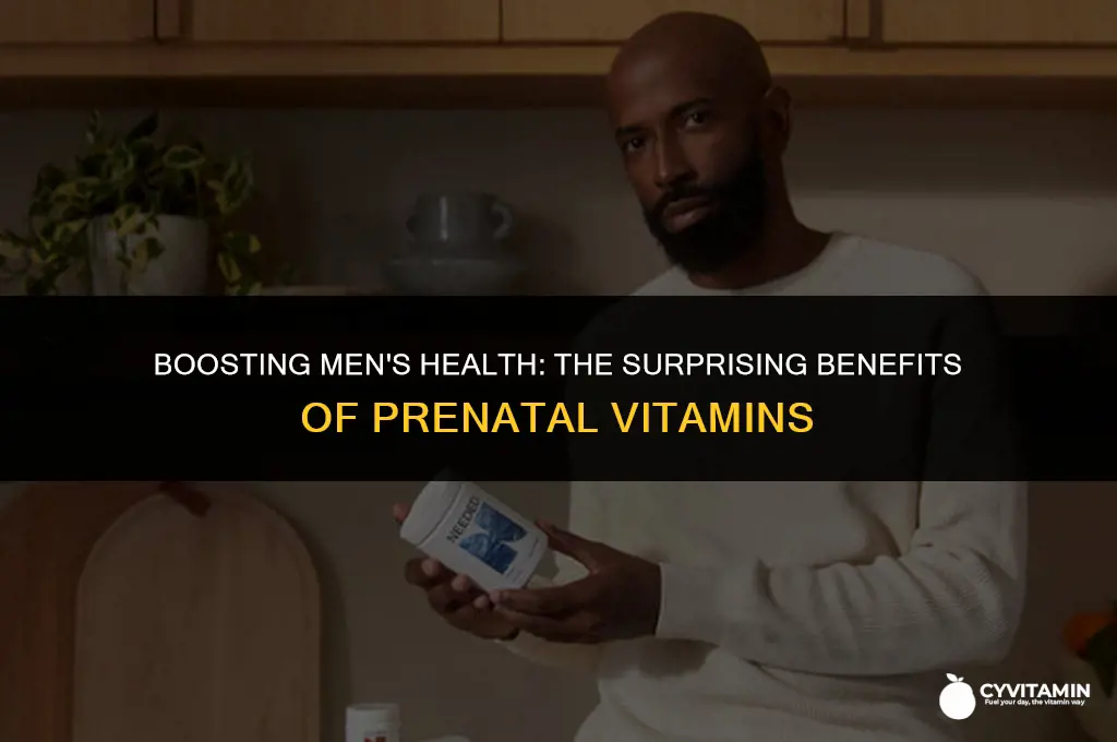 what happens if guys take prenatal vitamins