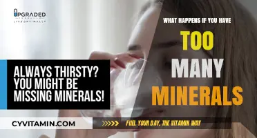 Overabundance of Minerals: Potential Health Implications and Balance Tips