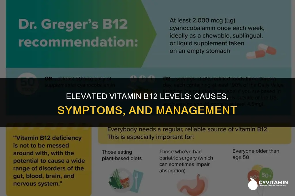 what happens when your vitamin b 12 is high