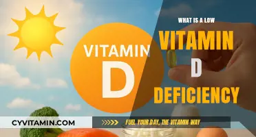 Understanding Low Vitamin D Deficiency: Causes, Symptoms, and Solutions