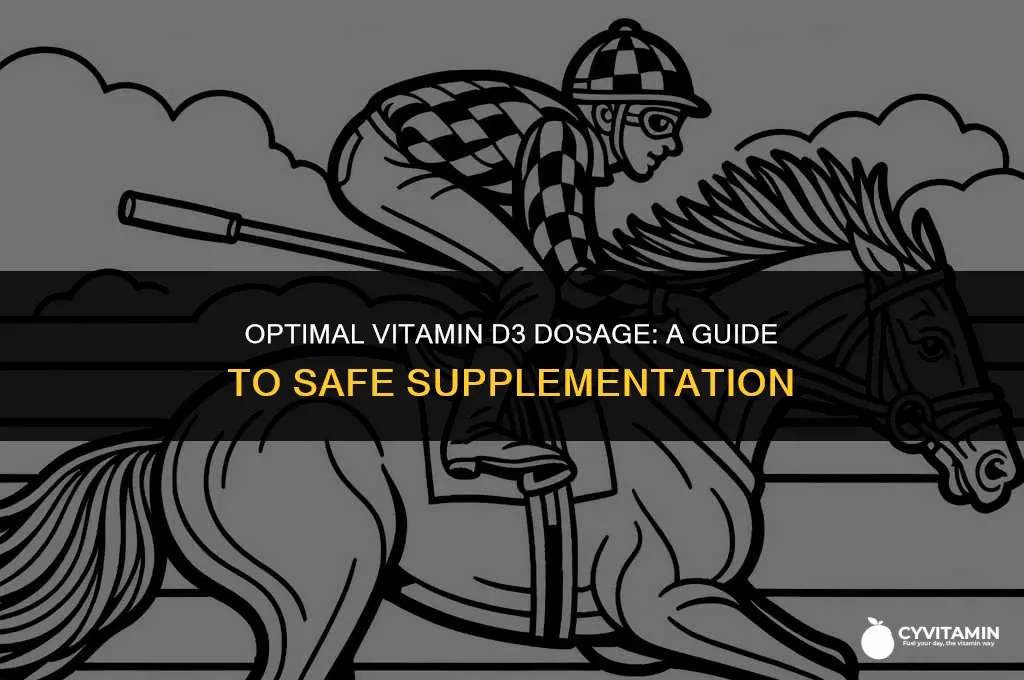 what is a safe dose of vitamin d3