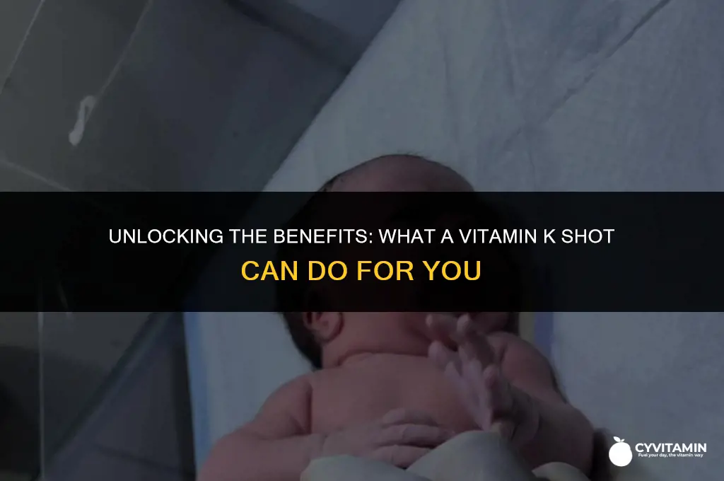what is a vitamin k shot for