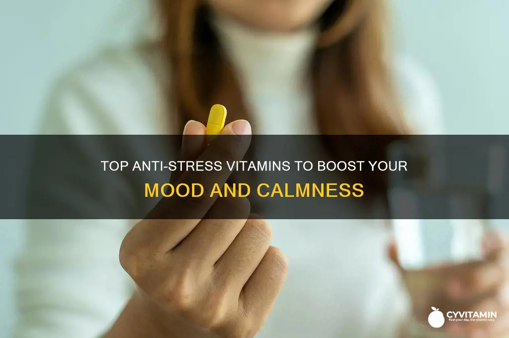 what is best anti stress vitamins