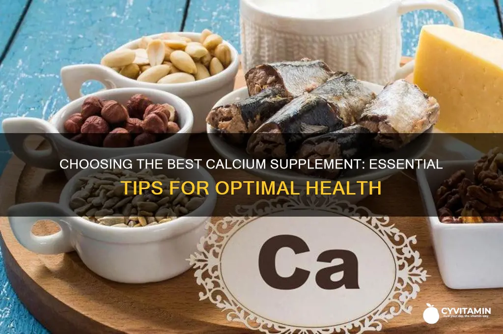 what is best calcium to take