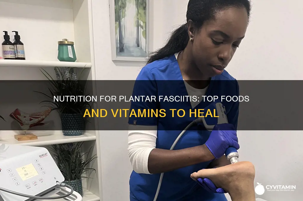what is best food or vitamin for plantar fis