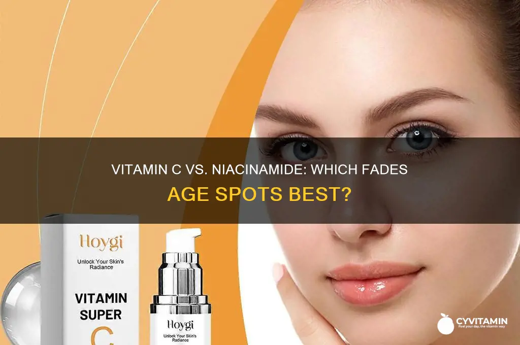what is best for age spots vitamin c or niacinamide