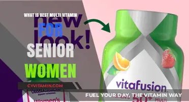 Top Multivitamins for Senior Women's Health and Vitality