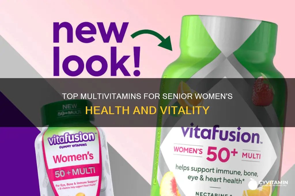 what is best multi vitamin for senior women