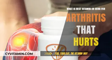 Top Natural Remedies: Best Vitamins and Herbs for Arthritis Pain Relief
