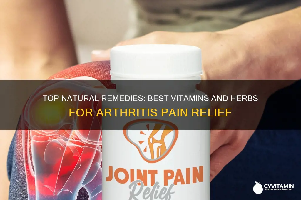 what is best vitamin or herb for arthritis that hurts